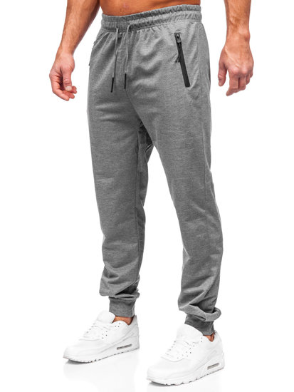 Pantaloni jogger di tuta da uomo antracite Bolf JX9706