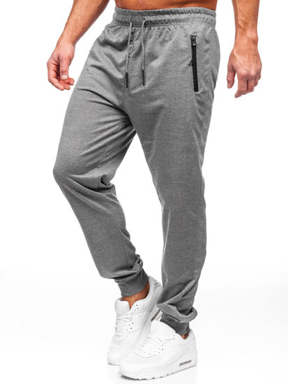 Pantaloni jogger di tuta da uomo antracite Bolf JX9706