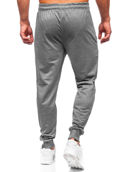 Pantaloni jogger di tuta da uomo antracite Bolf JX9706