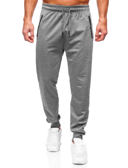 Pantaloni jogger di tuta da uomo antracite Bolf JX9706