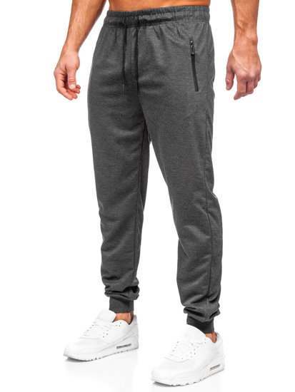 Pantaloni jogger di tuta da uomo grafite Bolf JX6105