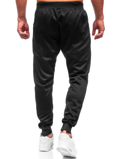 Pantaloni jogger di tuta da uomo neri Bolf 8K212A