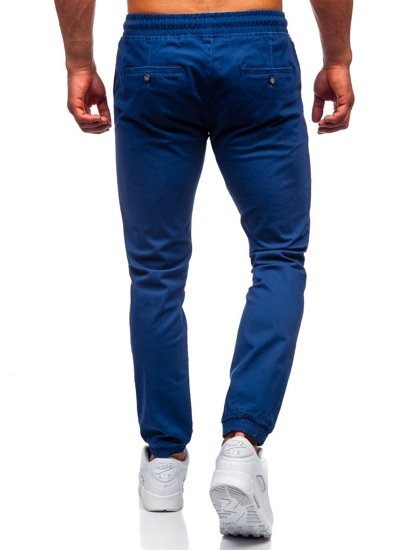 Pantaloni tipo jogger da uomo cobalto Bolf 1145