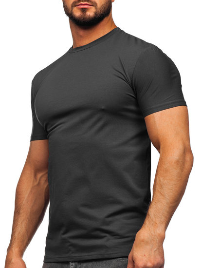 T-shirt senza stampa da uomo grafite Bolf MT3001 