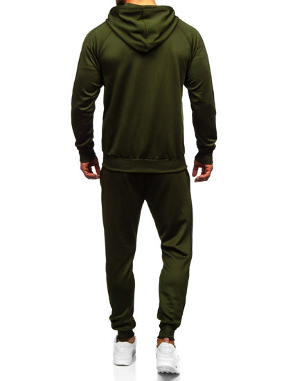 Tuta intera con cappuccio da uomo khaki Bolf 27C8116