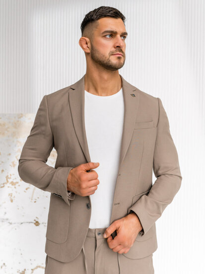 Uomo Abito Beige Bolf 01