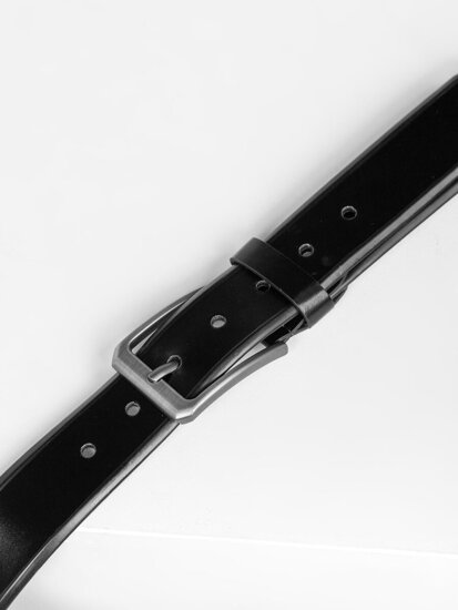 Uomo Cintura in pelle Nero Bolf 831-3