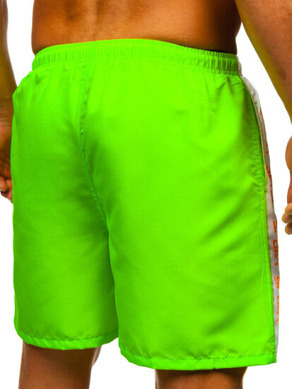 Uomo Costume da bagno Verde Bolf HN109