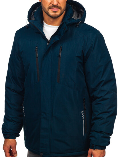 Uomo Giacca invernale Blu inchiostro Bolf 22M321