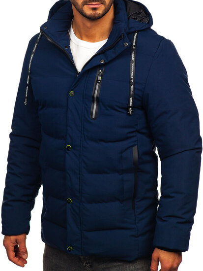 Uomo Giacca invernale Blu scuro Bolf 5M3136