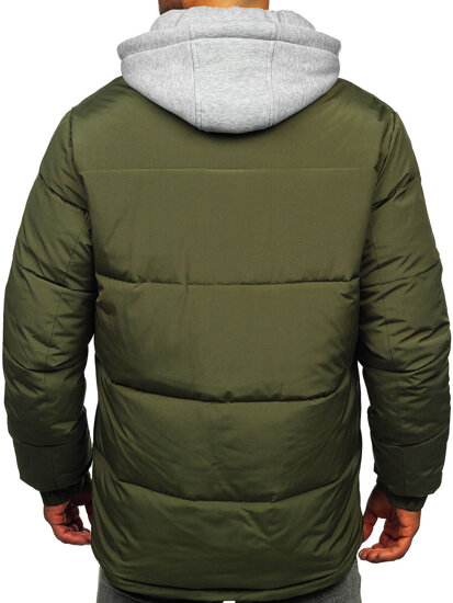 Uomo Giacca invernale Khaki Bolf 62M9518