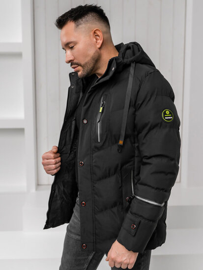 Uomo Giacca invernale Nero Bolf 5M3137A1