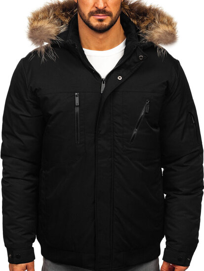 Uomo Giacca invernale Nero Bolf 62M9515