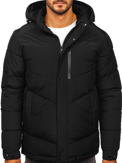 Uomo Giacca invernale Nero Bolf 62M9519