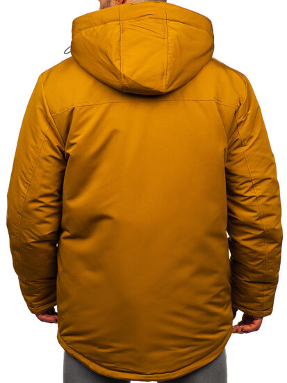 Uomo Giubbotto invernale tipo parka Camel Bolf 22M323