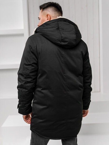 Uomo Giubbotto invernale tipo parka Nero Bolf 22M318A1