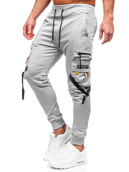 Uomo Joggers cargo Grigio Bolf HS7162