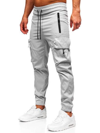 Uomo Joggers cargo Grigio Bolf HSS299