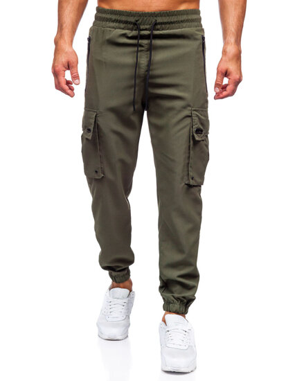 Uomo Joggers cargo Verde Bolf HSS298