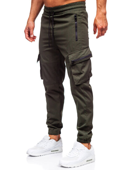 Uomo Joggers cargo Verde Bolf HSS300