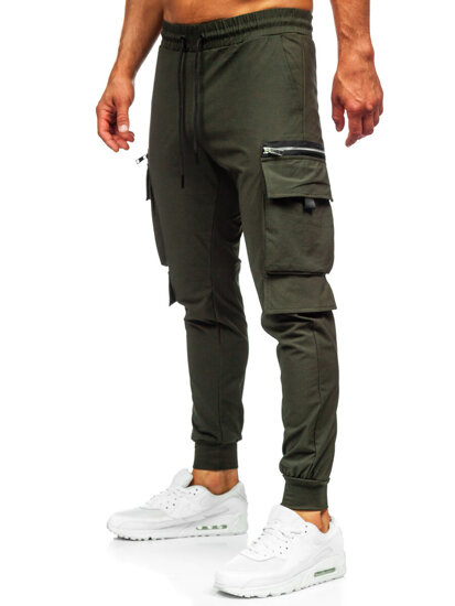 Uomo Joggers cargo Verde Bolf K12