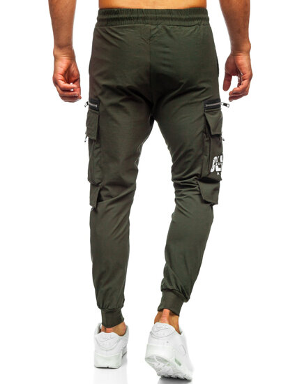 Uomo Joggers cargo Verde Bolf K12