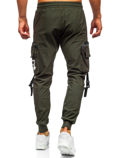 Uomo Joggers cargo Verde Bolf K13