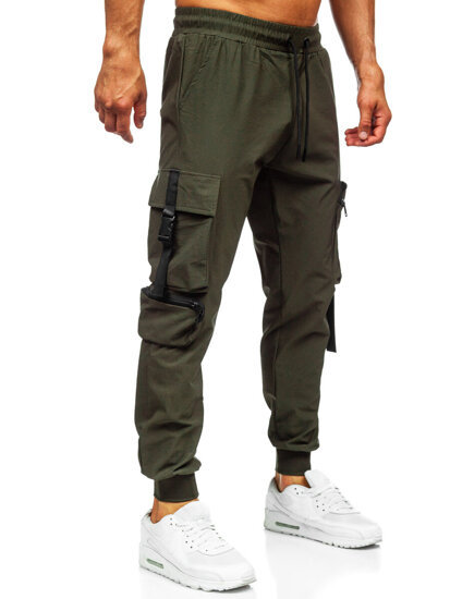 Uomo Joggers cargo Verde Bolf K15