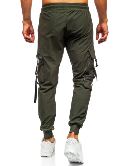 Uomo Joggers cargo Verde Bolf K15