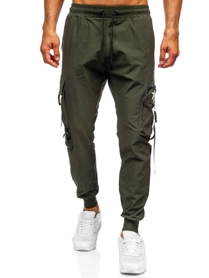 Uomo Joggers cargo Verde Bolf K15