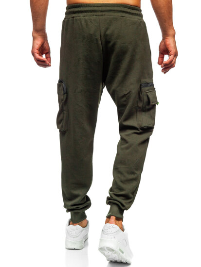 Uomo Joggers cargo Verde Bolf K18