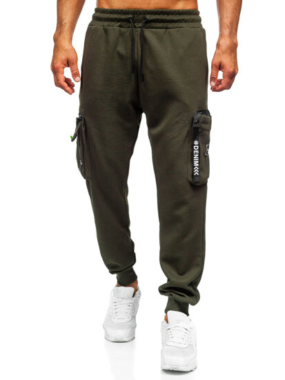 Uomo Joggers cargo Verde Bolf K18