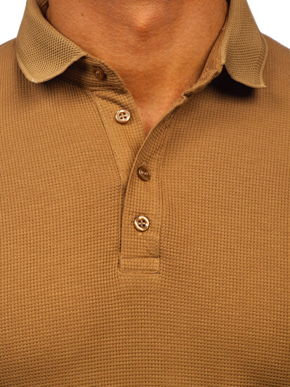 Uomo Maglietta polo Beige Bolf 2004