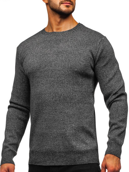 Uomo Maglione Grigio Bolf S8712