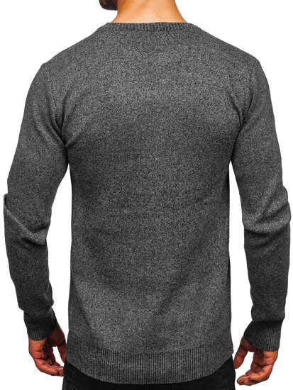 Uomo Maglione Grigio Bolf S8712