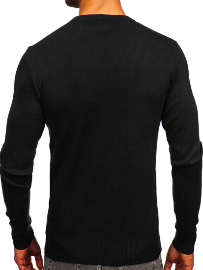 Uomo Maglione Nero Bolf H2401