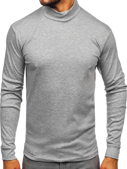 Uomo Maglione a collo alto Grigio Bolf 534