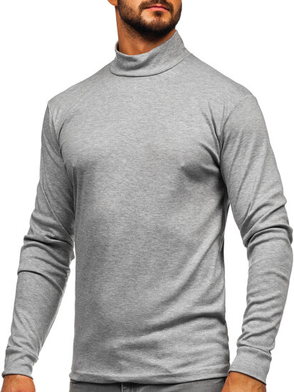 Uomo Maglione a collo alto Grigio Bolf 534