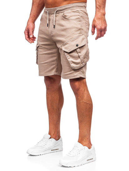 Uomo Pantaloncini cargo Beige Bolf 384k