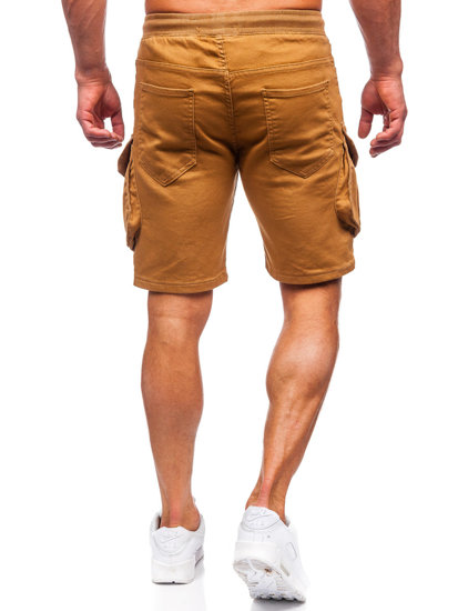 Uomo Pantaloncini cargo Camel Bolf 384K