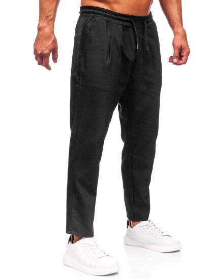 Uomo Pantaloni Nero Bolf 6193