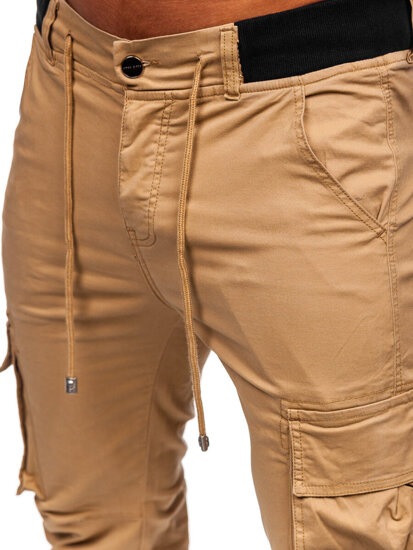 Uomo Pantaloni cargo jogger Camel Bolf MP0208K