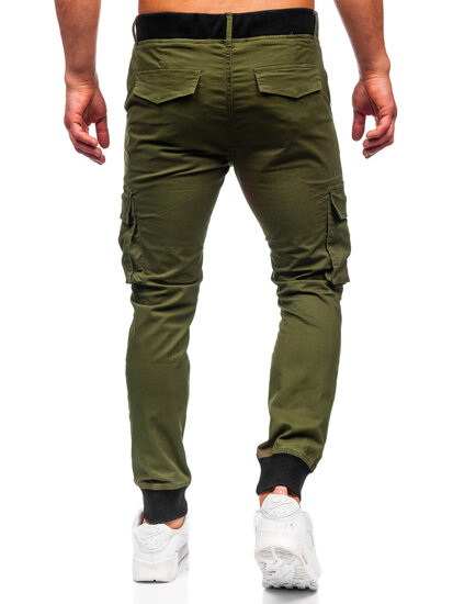 Uomo Pantaloni cargo jogger Khaki Bolf MP0208MV