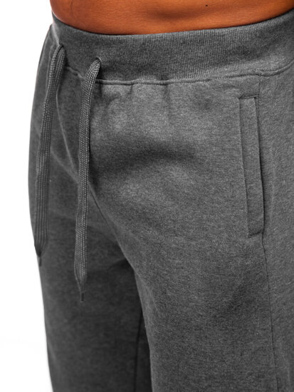 Uomo Pantaloni da jogging spessi Grafite Bolf MS002