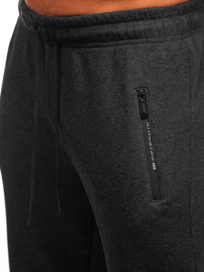 Uomo Pantaloni della tuta oversize Antracite Bolf JX6507