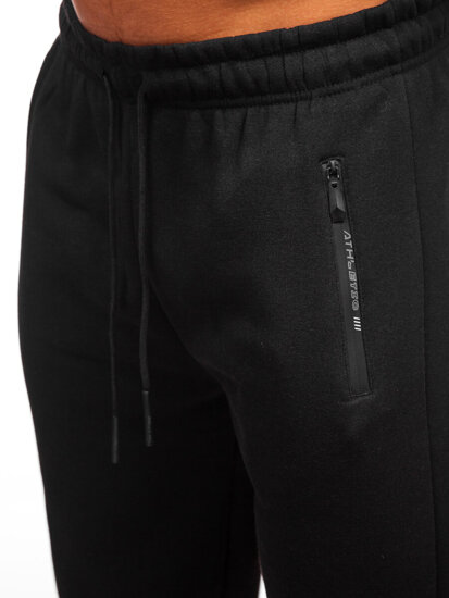 Uomo Pantaloni della tuta oversize Nero Bolf JX6501