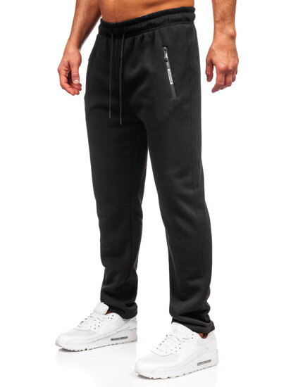 Uomo Pantaloni della tuta oversize Nero Bolf JX6506