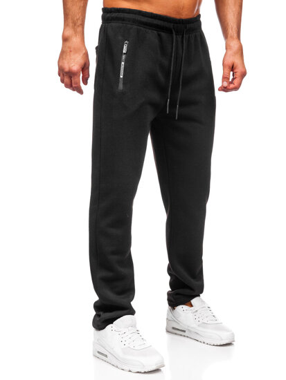 Uomo Pantaloni della tuta oversize Nero Bolf JX6506