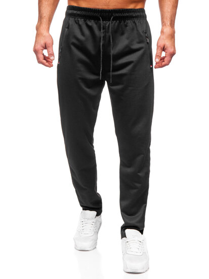 Uomo Pantaloni di tuta Nero Bolf JX6322