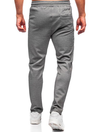 Uomo Pantaloni di tuta caldi Grigio Bolf Q1081